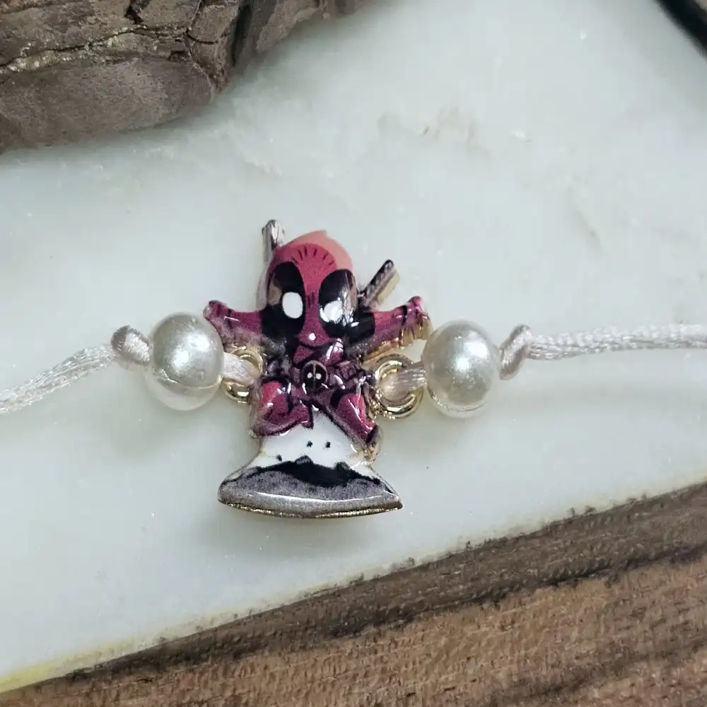 Marvel Deadpool Rakhi Design